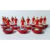 Subbuteo Andrew Table soccer Belgium 2014 World Cup Team on Lightweight Bases